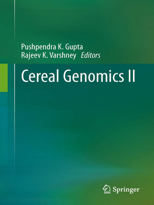 cover image of Cereal Genomics II